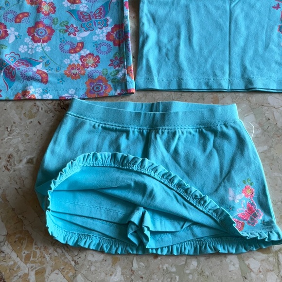 NWT Greendog girls set, 95% cotton, 5% spandex - Picture 2 of 2